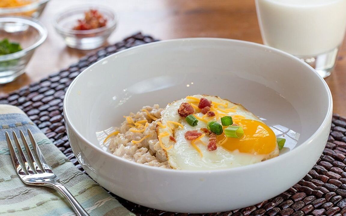 水中燕麦片和炒鸡蛋是糖尿病的绝佳早餐